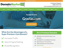 Tablet Screenshot of gravias.com